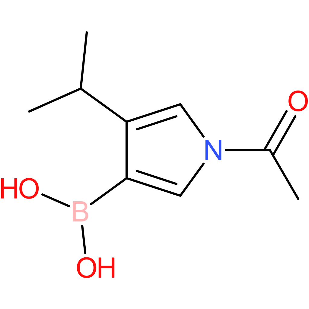 1-acetyl-4-isopropyl-pyrrol-3-ylboronic acid