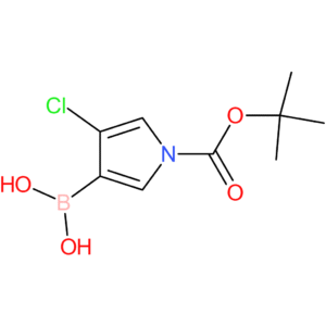 1-(tert-butoxycarbonyl)-4-chloro-pyrrol-3-ylboronic acid