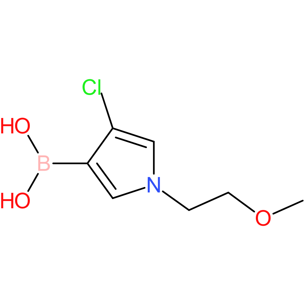 4-chloro-1-(2-methoxyethyl)-pyrrol-3-ylboronic acid