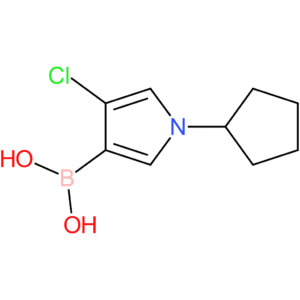 4-chloro-1-cyclopentyl-pyrrol-3-ylboronic acid