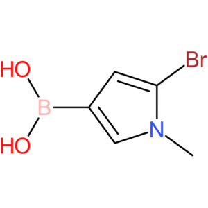 5-bromo-1-methyl-pyrrol-3-ylboronic acid