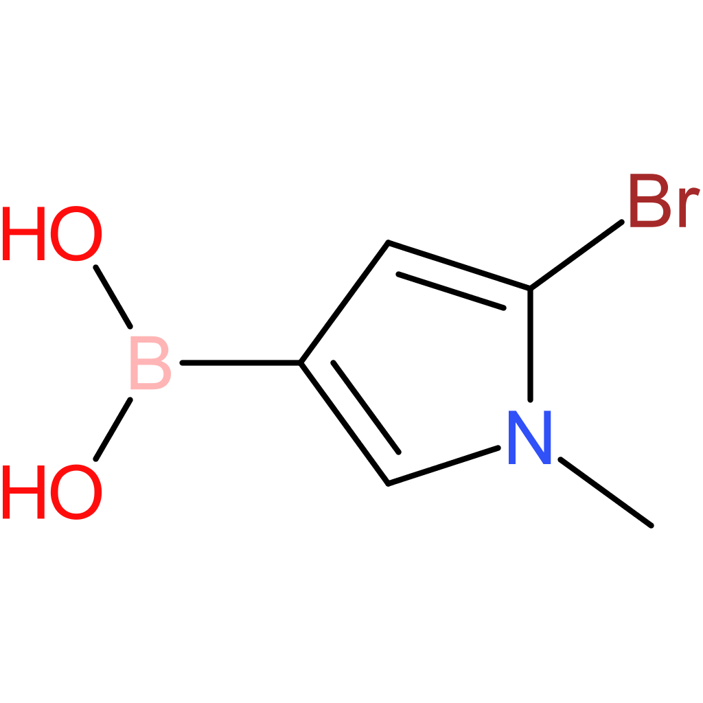 5-bromo-1-methyl-pyrrol-3-ylboronic acid