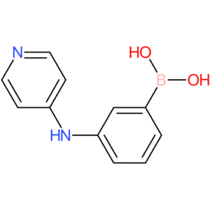 3-(pyridin-4-ylamino)phenylboronic acid