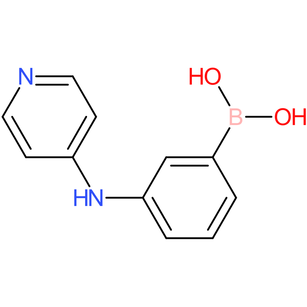 3-(pyridin-4-ylamino)phenylboronic acid