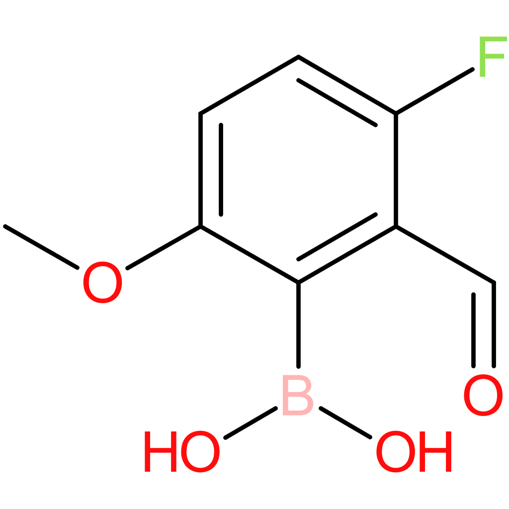 3-fluoro-2-formyl-6-methoxyphenylboronic acid