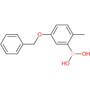5-(benzyloxy)-2-methylphenylboronic acid