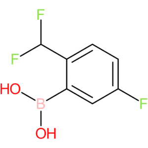 2-(difluoromethyl)-5-fluorophenylboronic acid