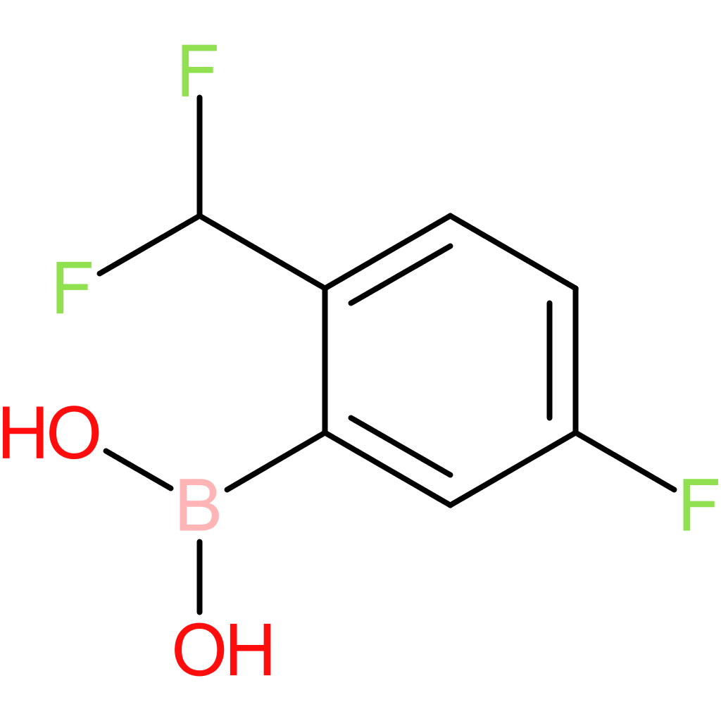 2-(difluoromethyl)-5-fluorophenylboronic acid