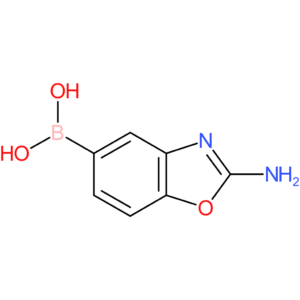2-aminobenzo[d]oxazol-5-ylboronic acid
