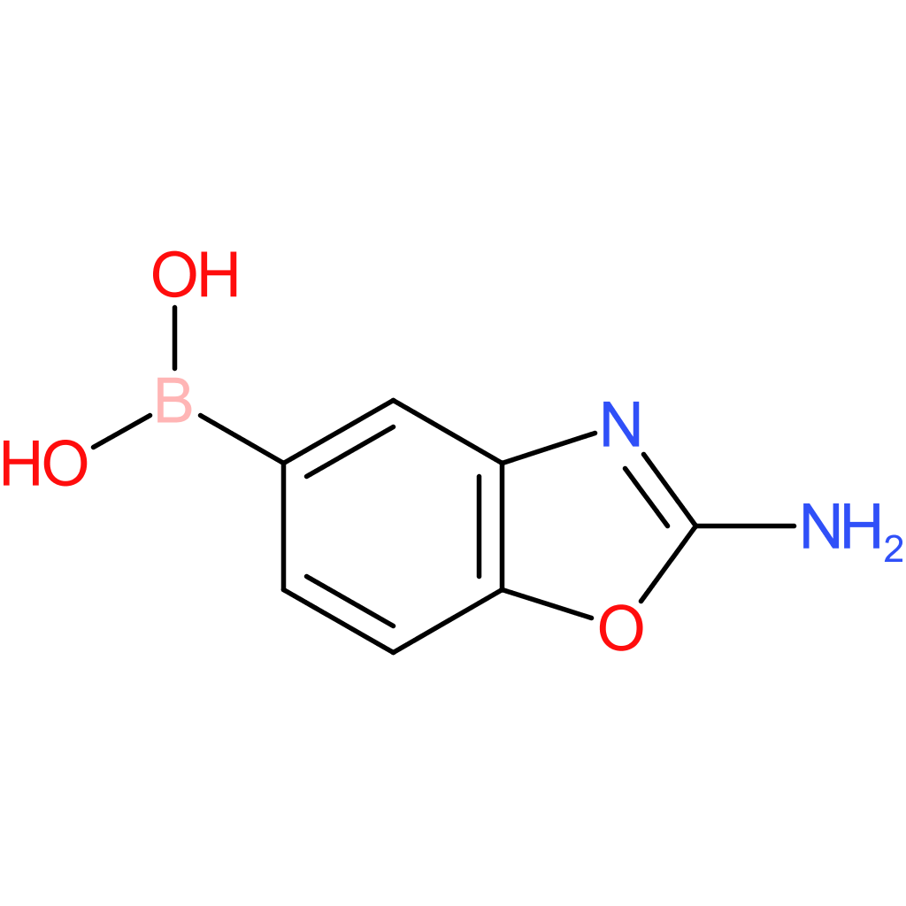 2-aminobenzo[d]oxazol-5-ylboronic acid