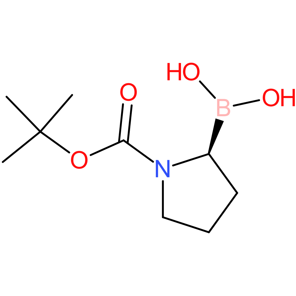 n-boc-pyrrolidin-2-(s)-ylboronic acid
