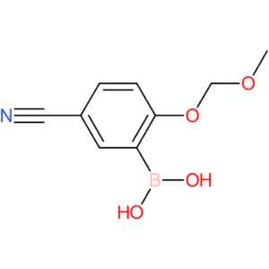 5-cyano-2-(methoxymethoxy)phenylboronic acid
