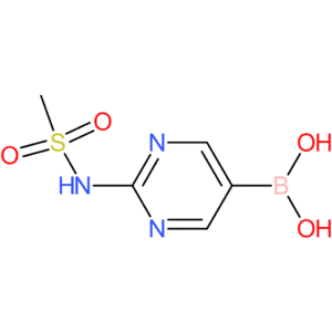 2-(methylsulfonamido)pyrimidine-5-boronic acid