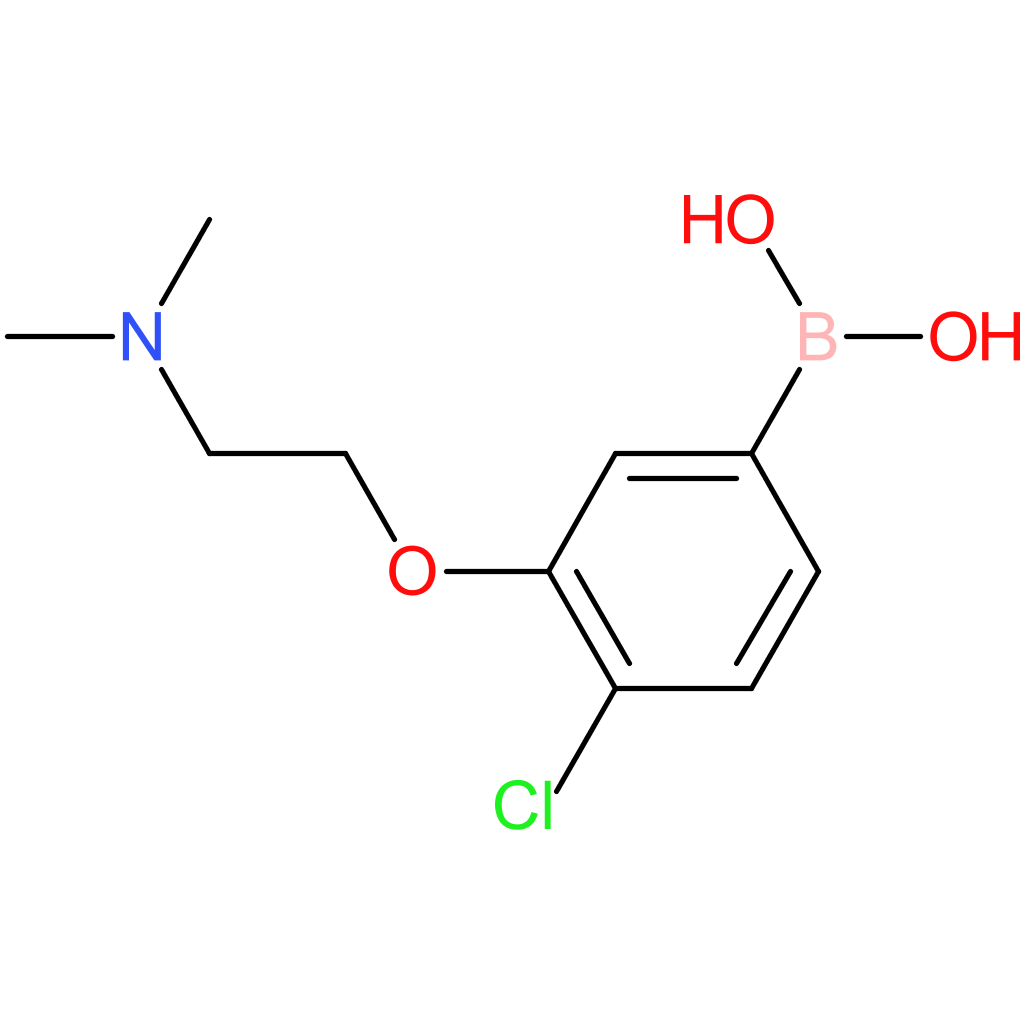 4-chloro-3-(2-dimethylaminoethoxy)phenylboronic acid