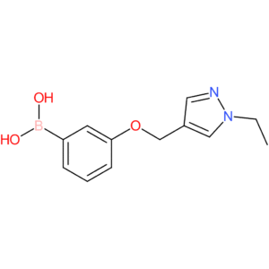 (3-[(1-ethyl-1h-pyrazol-4-yl)methoxy]phenyl)boronic acid