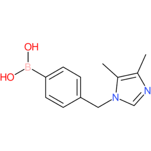 (4-[(4,5-dimethyl-1h-imidazol-1-yl)methyl]phenyl)boronic acid