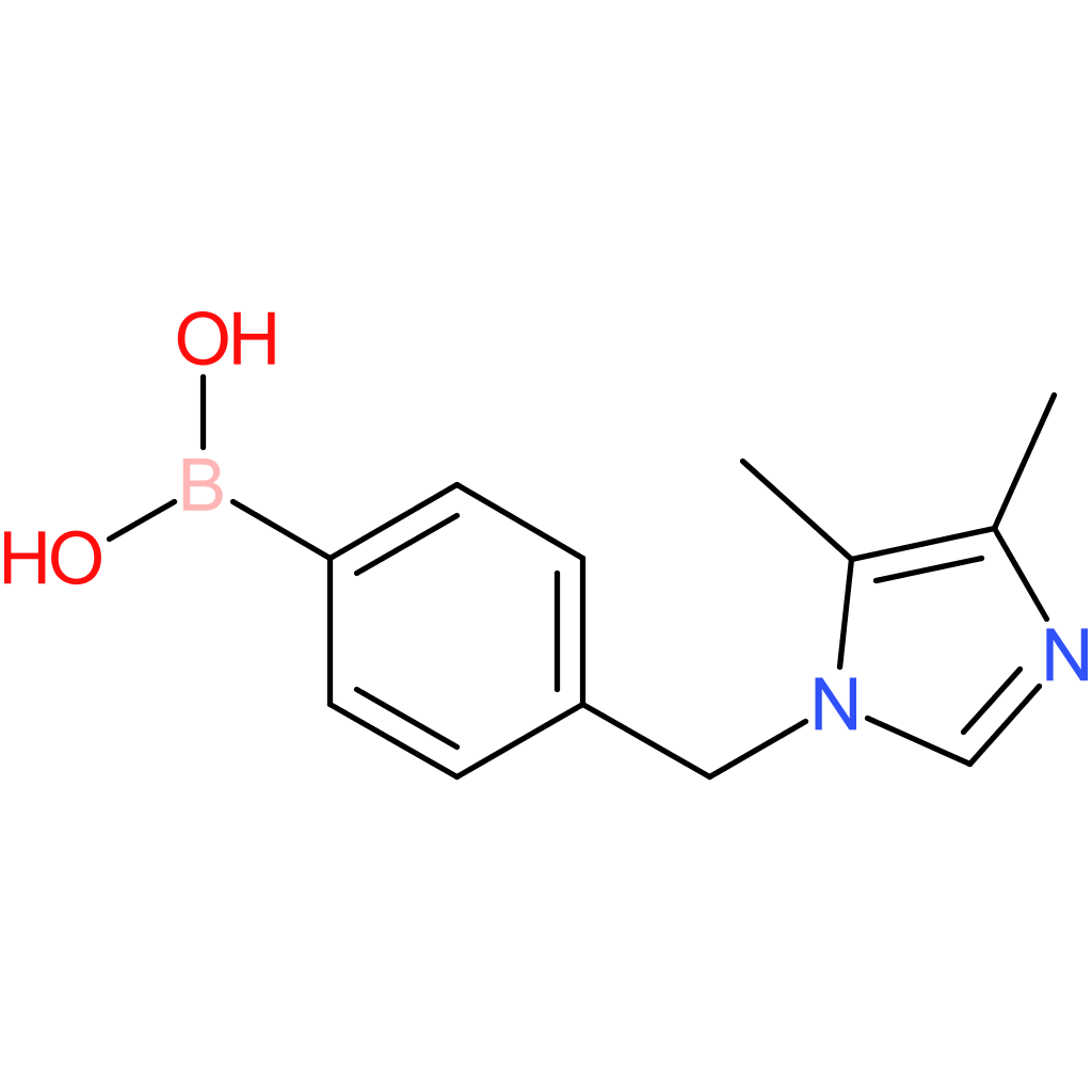 (4-[(4,5-dimethyl-1h-imidazol-1-yl)methyl]phenyl)boronic acid