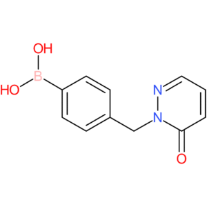 (4-[(6-oxo-1,6-dihydropyridazin-1-yl)methyl]phenyl)boronic acid