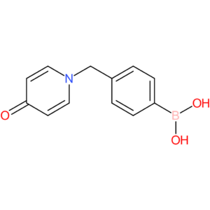 (4-[(4-oxo-1,4-dihydropyridin-1-yl)methyl]phenyl)boronic acid