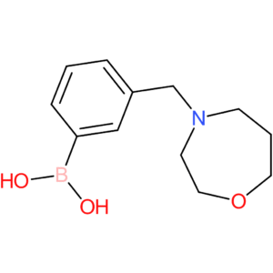 (3-[(1,4-oxazepan-4-yl)methyl]phenyl)boronic acid