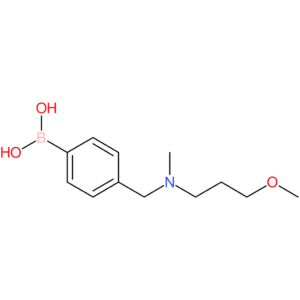 (4-([(3-methoxypropyl)(methyl)amino]methyl)phenyl)boronic acid