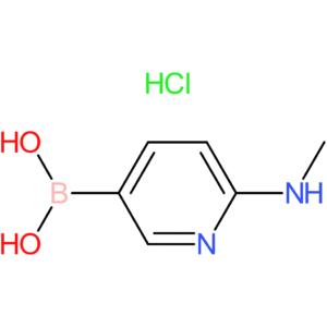 6-(methylamino)pyridin-3-ylboronic acid hydrochloride