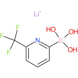 lithium trihydroxy(6-(trifluoromethyl)pyridin-2-yl)borate