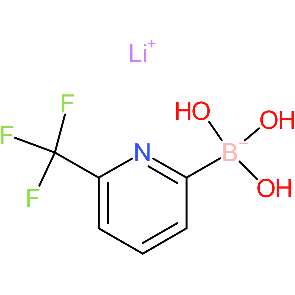 lithium trihydroxy(6-(trifluoromethyl)pyridin-2-yl)borate