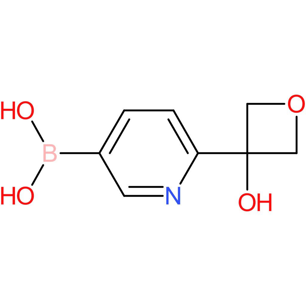 6-(3-hydroxyoxetan-3-yl)pyridin-3-ylboronic acid