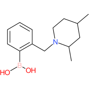 (2-[(2,4-dimethylpiperidin-1-yl)methyl]phenyl)boronic acid