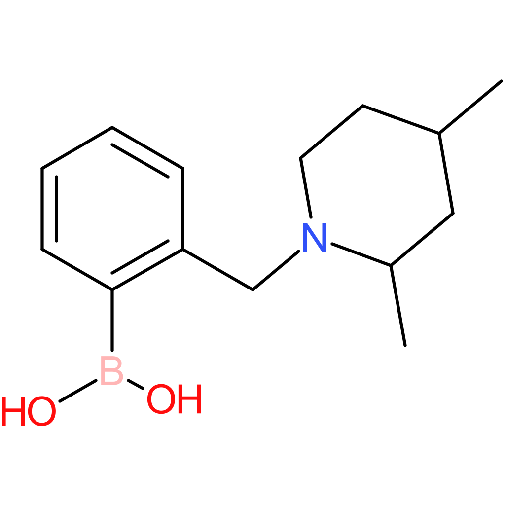 (2-[(2,4-dimethylpiperidin-1-yl)methyl]phenyl)boronic acid