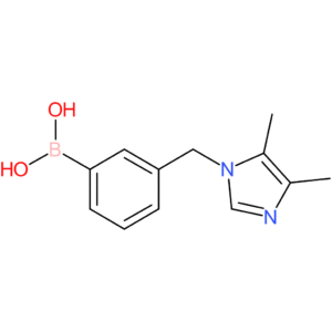 (3-[(4,5-dimethyl-1h-imidazol-1-yl)methyl]phenyl)boronic acid
