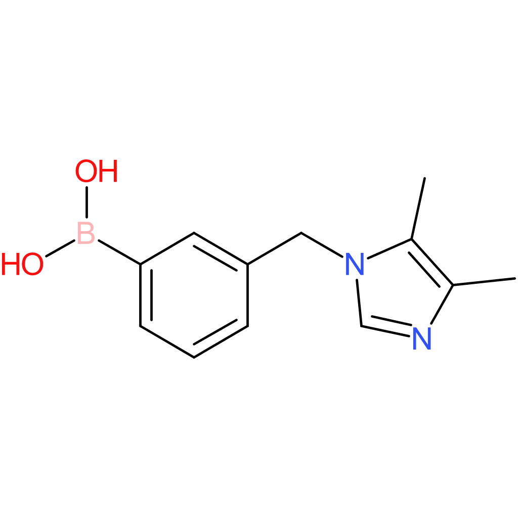 (3-[(4,5-dimethyl-1h-imidazol-1-yl)methyl]phenyl)boronic acid