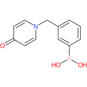 (3-[(4-oxo-1,4-dihydropyridin-1-yl)methyl]phenyl)boronic acid