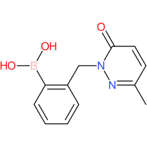 (2-[(3-methyl-6-oxo-1,6-dihydropyridazin-1-yl)methyl]phenyl)boronic acid