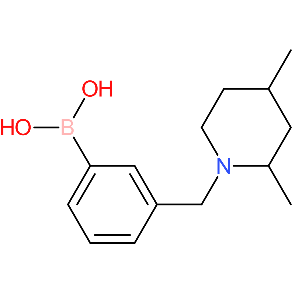 (3-[(2,4-dimethylpiperidin-1-yl)methyl]phenyl)boronic acid