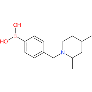 (4-[(2,4-dimethylpiperidin-1-yl)methyl]phenyl)boronic acid