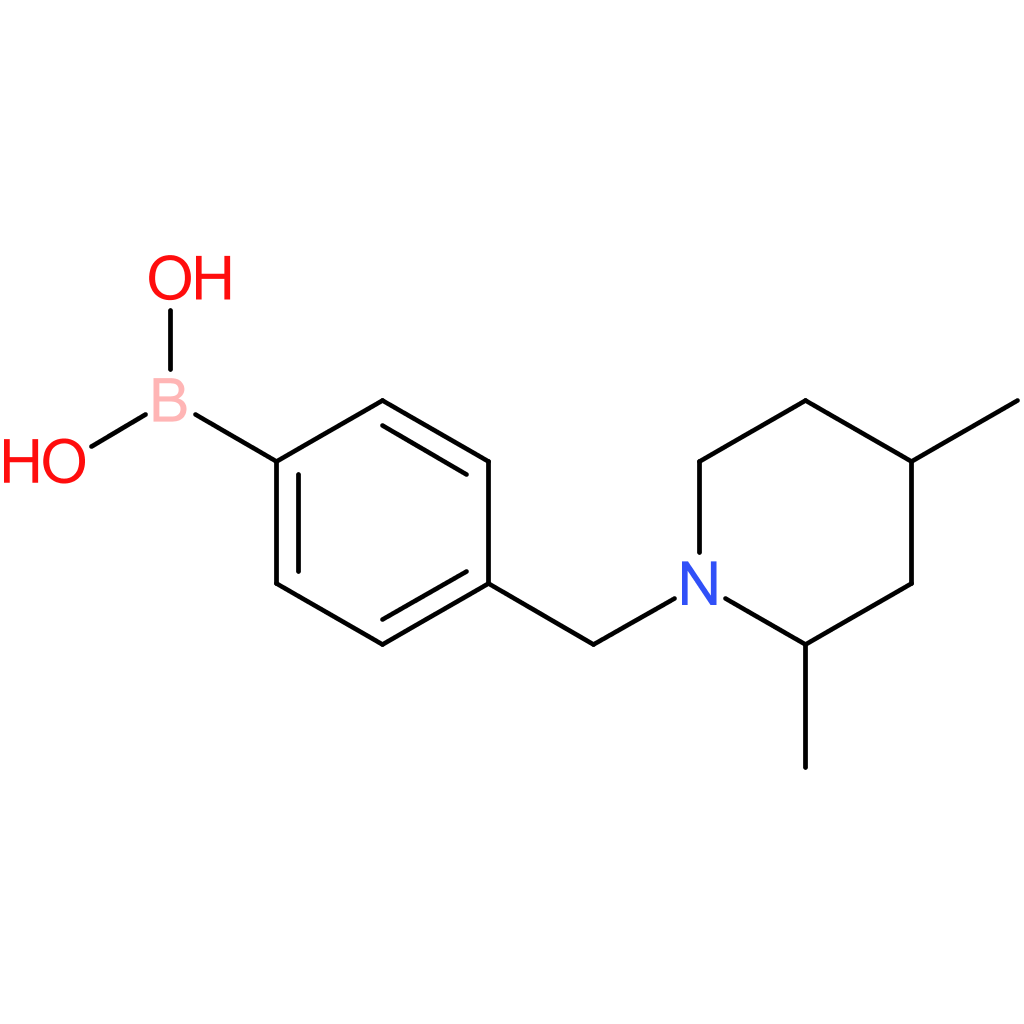 (4-[(2,4-dimethylpiperidin-1-yl)methyl]phenyl)boronic acid