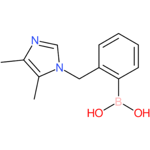(2-[(4,5-dimethyl-1h-imidazol-1-yl)methyl]phenyl)boronic acid
