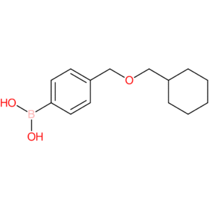 (4-[(cyclohexylmethoxy)methyl]phenyl)boronic acid