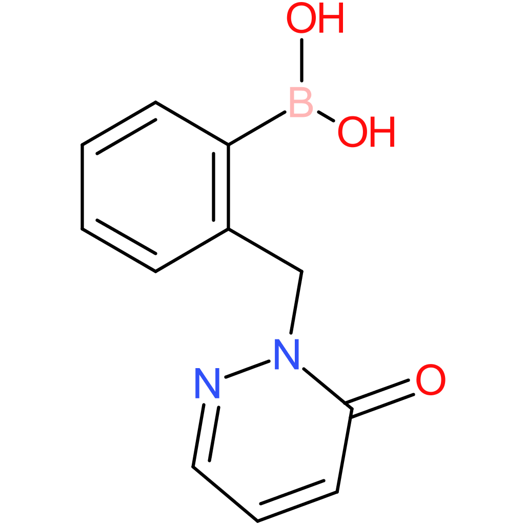 (2-[(6-oxo-1,6-dihydropyridazin-1-yl)methyl]phenyl)boronic acid