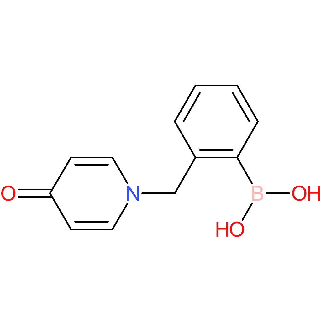 (2-[(4-oxo-1,4-dihydropyridin-1-yl)methyl]phenyl)boronic acid