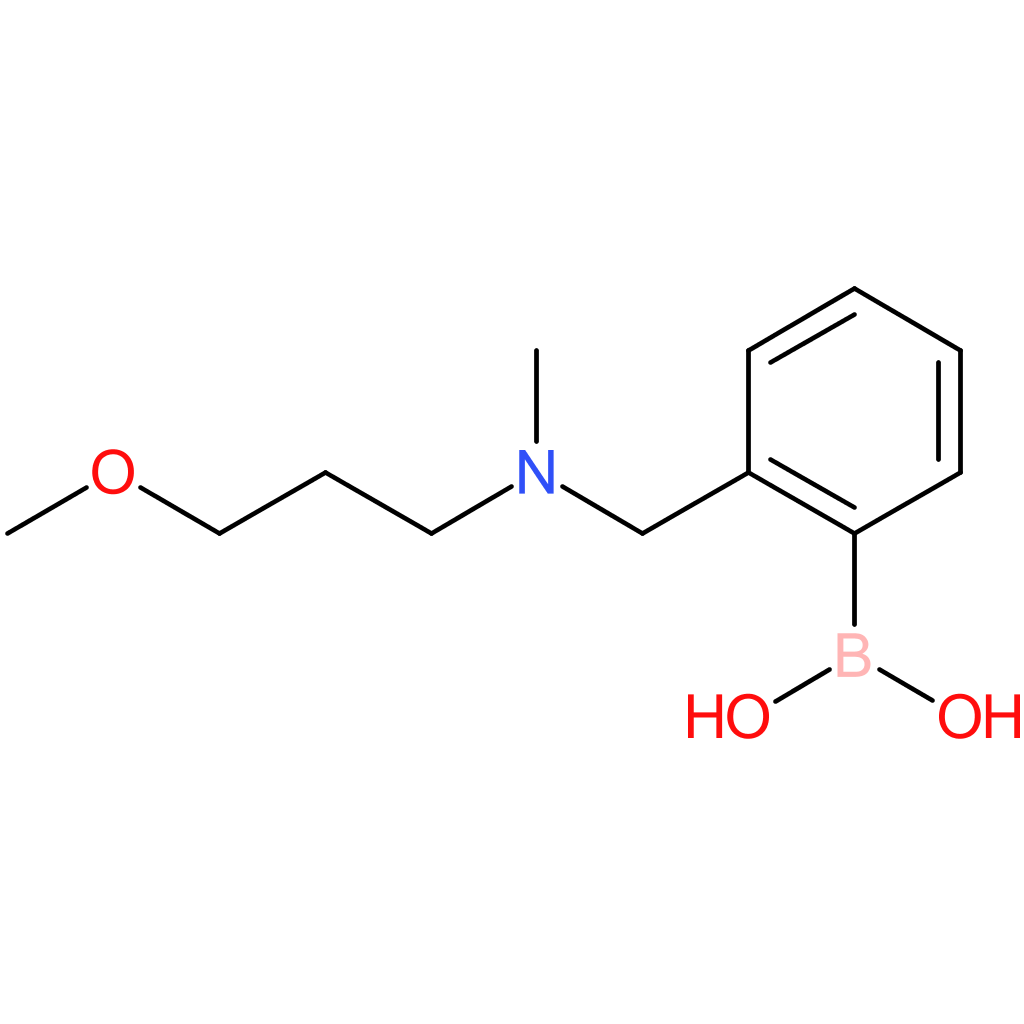 (2-([(3-methoxypropyl)(methyl)amino]methyl)phenyl)boronic acid