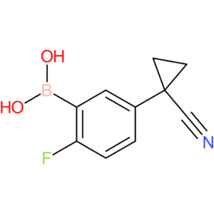 5-(1-cyanocyclopropyl)-2-fluorophenylboronic acid