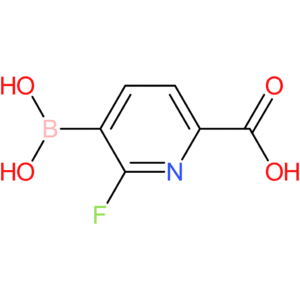 6-carboxy-2-fluoropyridine-3-boronic acid