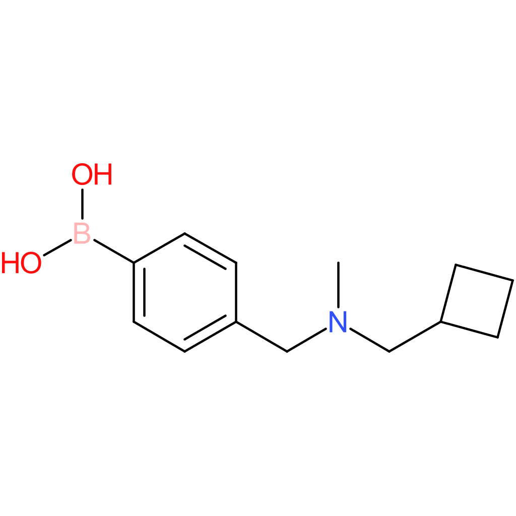 (4-([(cyclobutylmethyl)(methyl)amino]methyl)phenyl)boronic acid