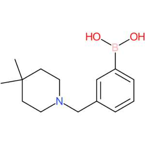 (3-[(4,4-dimethylpiperidin-1-yl)methyl]phenyl)boronic acid