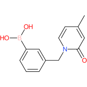 (3-[(4-methyl-2-oxo-1,2-dihydropyridin-1-yl)methyl]phenyl)boronic acid