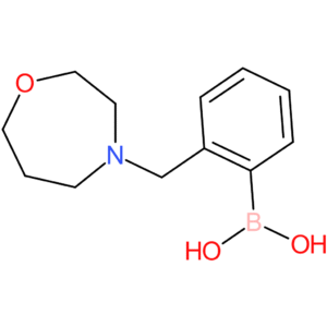 [2-(1,4-oxazepan-4-ylmethyl)phenyl]boronic acid