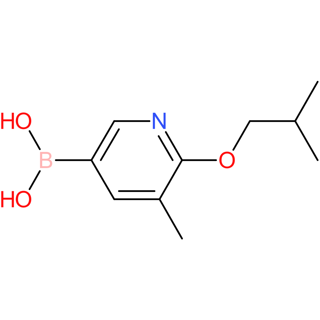 6-isobutoxy-5-methylpyridine-3-boronic acid